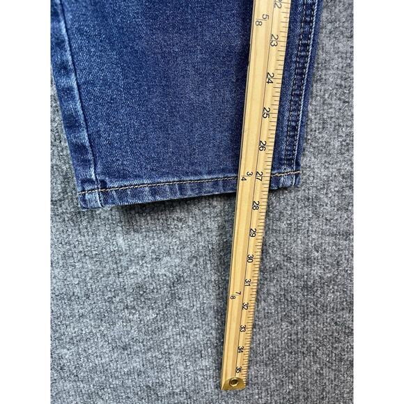 Seven for All Man Kind Jeans Women's Size 14 Straight Medium Wash - Picture 7 of 16